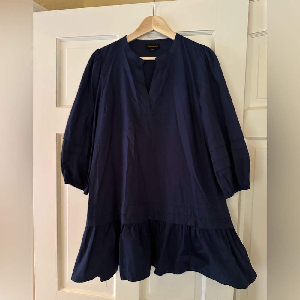 Sugarlips Velma Ruffle Shift Dress